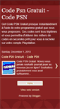 Mobile Screenshot of code-psn-gratuitfr.blogspot.com