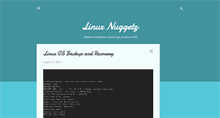 Desktop Screenshot of linuxnuggetz.blogspot.com