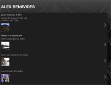 Tablet Screenshot of alexbenavides.blogspot.com