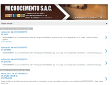 Tablet Screenshot of blogmicrocementoperu.blogspot.com