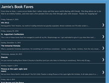 Tablet Screenshot of jamie-book-faves.blogspot.com