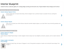 Tablet Screenshot of houseinteriordesignsblueprint.blogspot.com