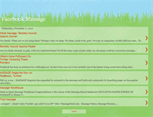 Tablet Screenshot of facebookmassage.blogspot.com