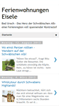 Mobile Screenshot of ferienwohnungeneisele.blogspot.com