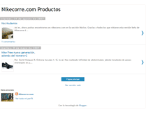 Tablet Screenshot of nikecorreproductos.blogspot.com