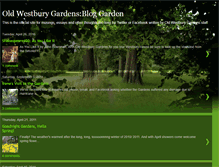 Tablet Screenshot of oldwestburygardens.blogspot.com
