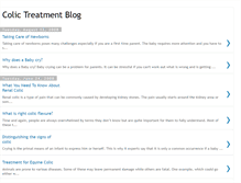 Tablet Screenshot of colictreatment.blogspot.com