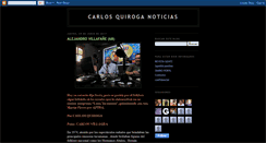 Desktop Screenshot of carlosquiroganoticias.blogspot.com