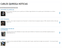 Tablet Screenshot of carlosquiroganoticias.blogspot.com