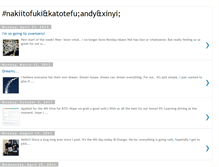 Tablet Screenshot of lovin-xindy.blogspot.com