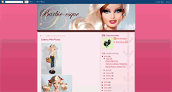 Desktop Screenshot of barbie-esque.blogspot.com