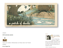 Tablet Screenshot of apatchofshade.blogspot.com