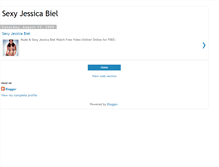 Tablet Screenshot of nude-sexy-jessica-biel.blogspot.com