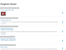 Tablet Screenshot of forgivensinner.blogspot.com