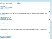 Tablet Screenshot of dieselgeneratorportable.blogspot.com