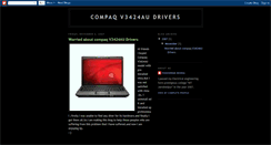 Desktop Screenshot of compaqdriver.blogspot.com