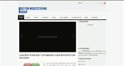 Desktop Screenshot of bostonwebsitespark.blogspot.com