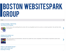 Tablet Screenshot of bostonwebsitespark.blogspot.com