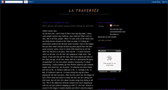 Desktop Screenshot of latraversee.blogspot.com