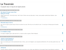 Tablet Screenshot of latraversee.blogspot.com