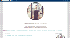 Desktop Screenshot of cousette-communication.blogspot.com