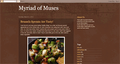 Desktop Screenshot of myriadmuses.blogspot.com
