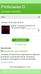 Mobile Screenshot of profejavier-g.blogspot.com