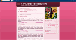 Desktop Screenshot of biodieselrsunisc.blogspot.com