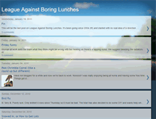 Tablet Screenshot of leagueagainstboringlunches.blogspot.com