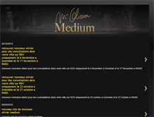 Tablet Screenshot of monsieuroliviermedium.blogspot.com