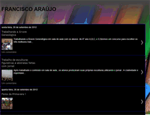 Tablet Screenshot of emeffranciscoaraujo.blogspot.com