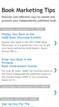 Mobile Screenshot of bookmarketingtips.blogspot.com