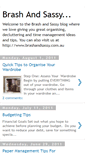 Mobile Screenshot of brashandsass.blogspot.com