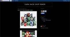 Desktop Screenshot of carahackchippoker.blogspot.com