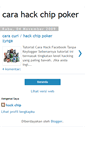 Mobile Screenshot of carahackchippoker.blogspot.com