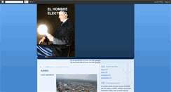 Desktop Screenshot of elhombrelectrico.blogspot.com