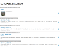 Tablet Screenshot of elhombrelectrico.blogspot.com