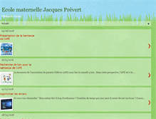 Tablet Screenshot of ecole-prevert.blogspot.com