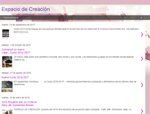 Tablet Screenshot of espaciodecreacionmadrid.blogspot.com