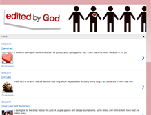 Tablet Screenshot of editedbygod.blogspot.com
