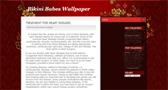 Desktop Screenshot of bikinibabeswallpaper.blogspot.com