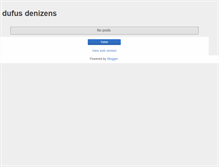 Tablet Screenshot of dufusdenizens.blogspot.com