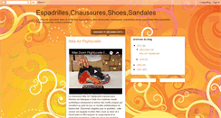 Desktop Screenshot of les-espadrilles.blogspot.com