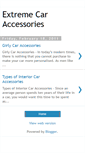 Mobile Screenshot of extremecaraccessories.blogspot.com