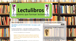 Desktop Screenshot of lectulibros.blogspot.com