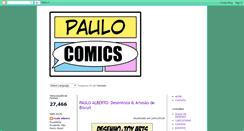 Desktop Screenshot of paulocomics.blogspot.com