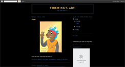 Desktop Screenshot of firewingsart.blogspot.com