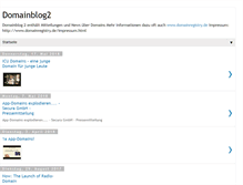 Tablet Screenshot of domainblog2.blogspot.com