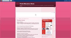 Desktop Screenshot of portalmecaniconews.blogspot.com