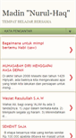 Mobile Screenshot of madinnurulhaq.blogspot.com